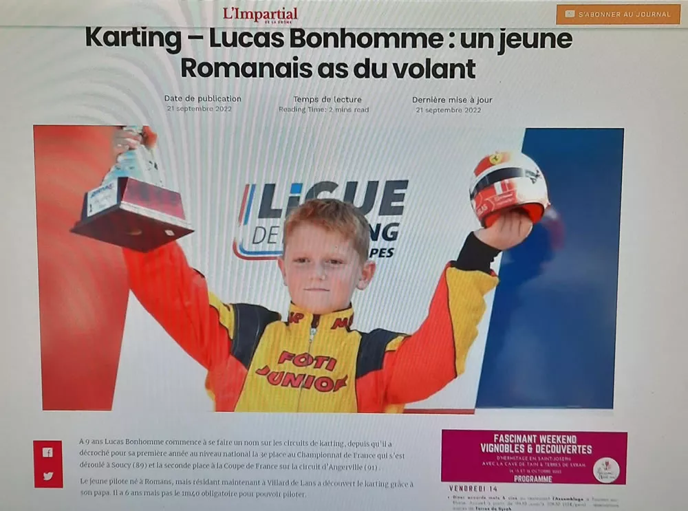 Journal l'impartial sur Internet