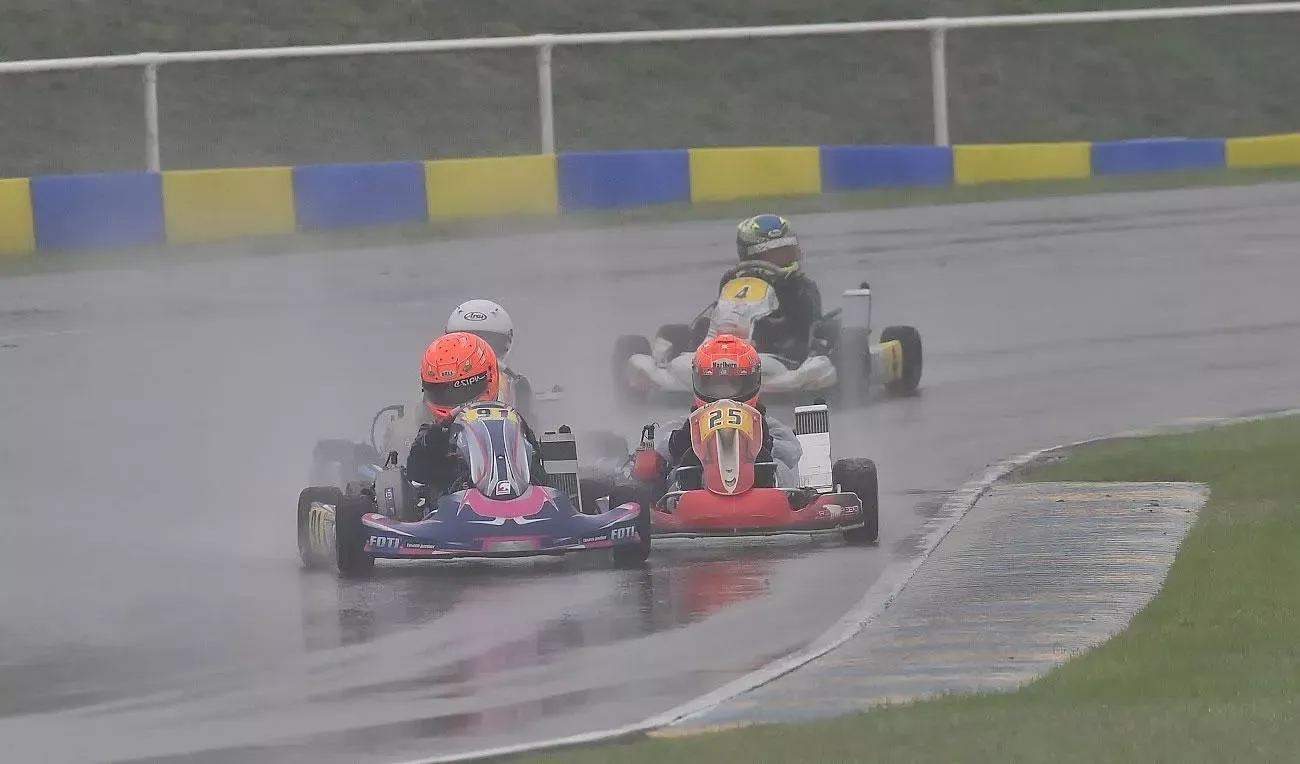 Lucas IWF 2022 sous la pluie au Mans